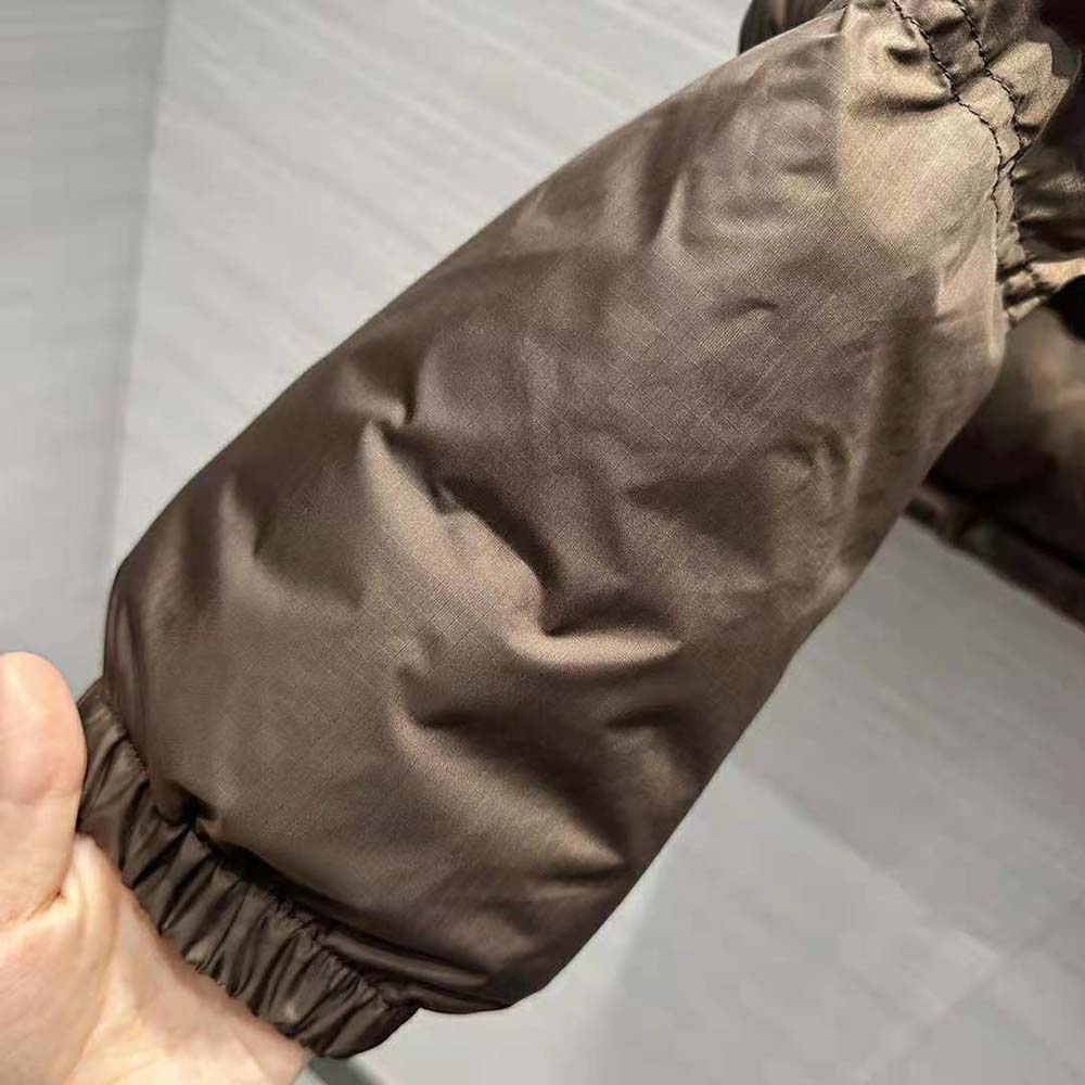 Celine Men Triomphe Cropped Down Jacket in Lightweight Nylon - image 9