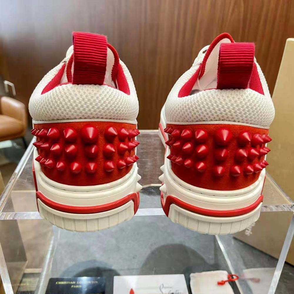 Christian Louboutin Unisex Astroloubi in Calf Leather-Red - image 7