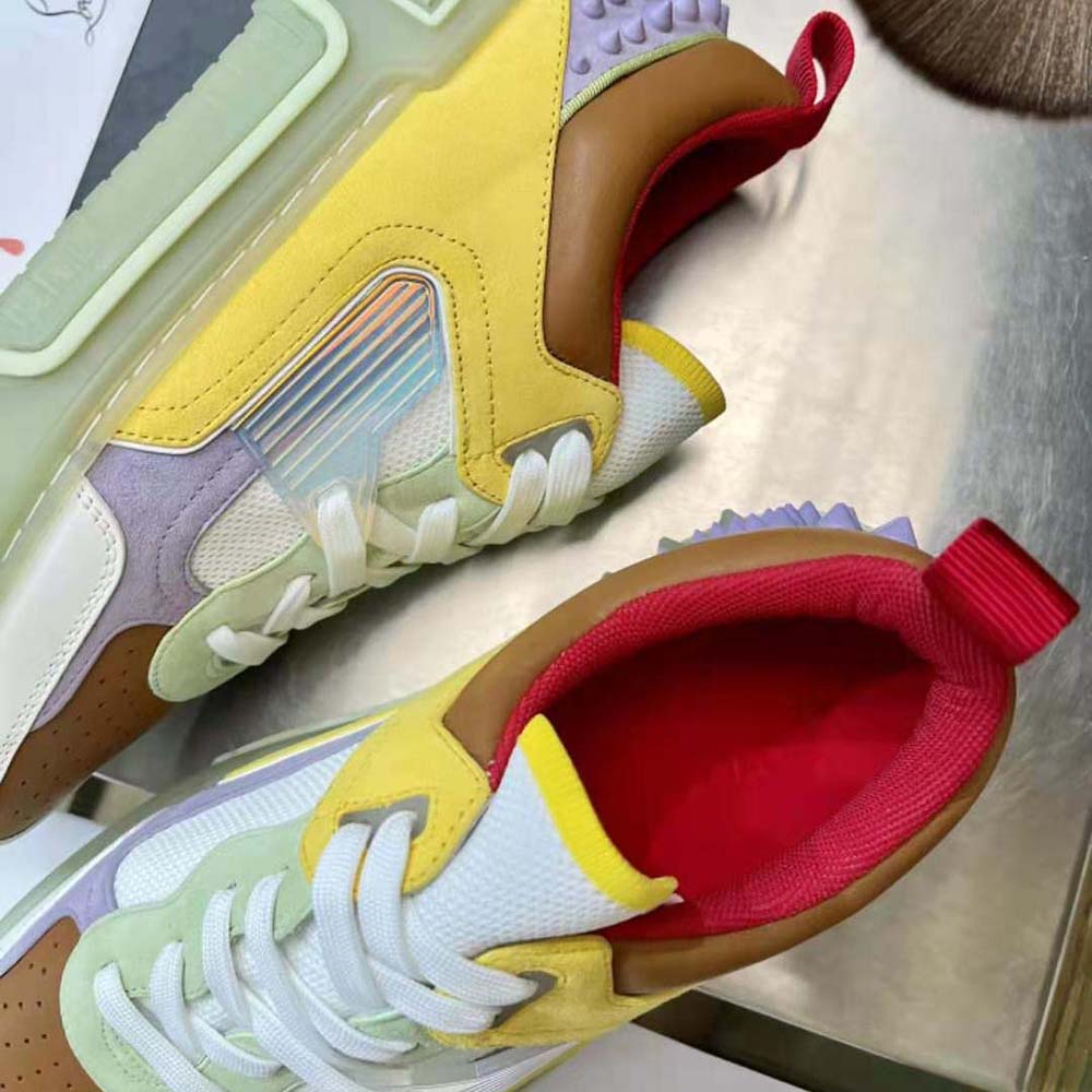 Christian Louboutin Unisex Astroloubi in Calf leather-Green - image 7