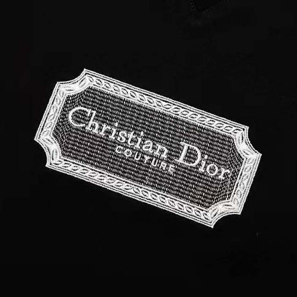 Dior Men Christian Dior Couture Relaxed-fit T-shirt Black Cotton Jersey - image 7