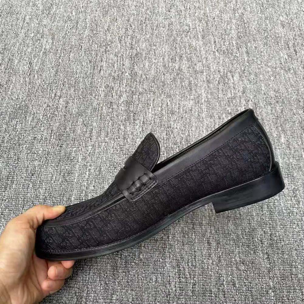Dior Men Granville Loafer Black Dior Oblique Jacquard - image 5