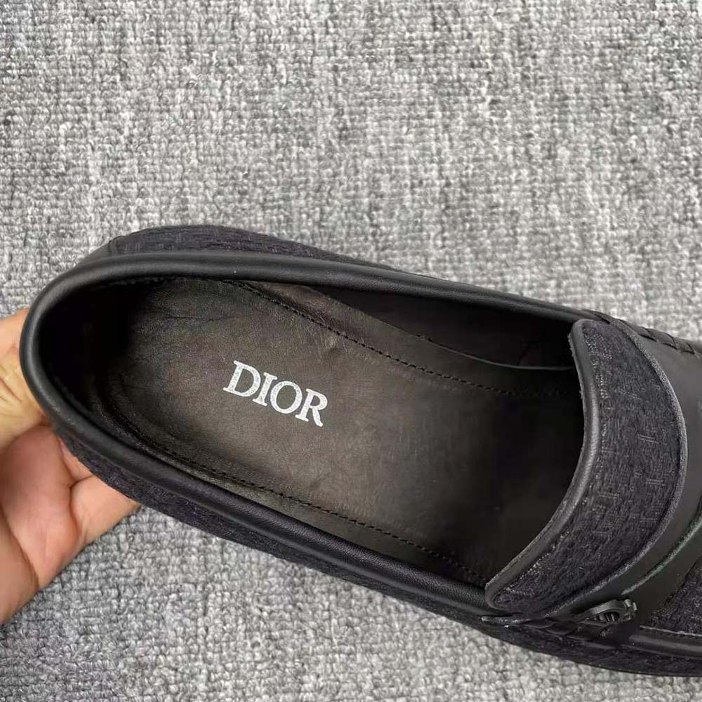 Dior Men Granville Loafer Black Dior Oblique Jacquard - image 6