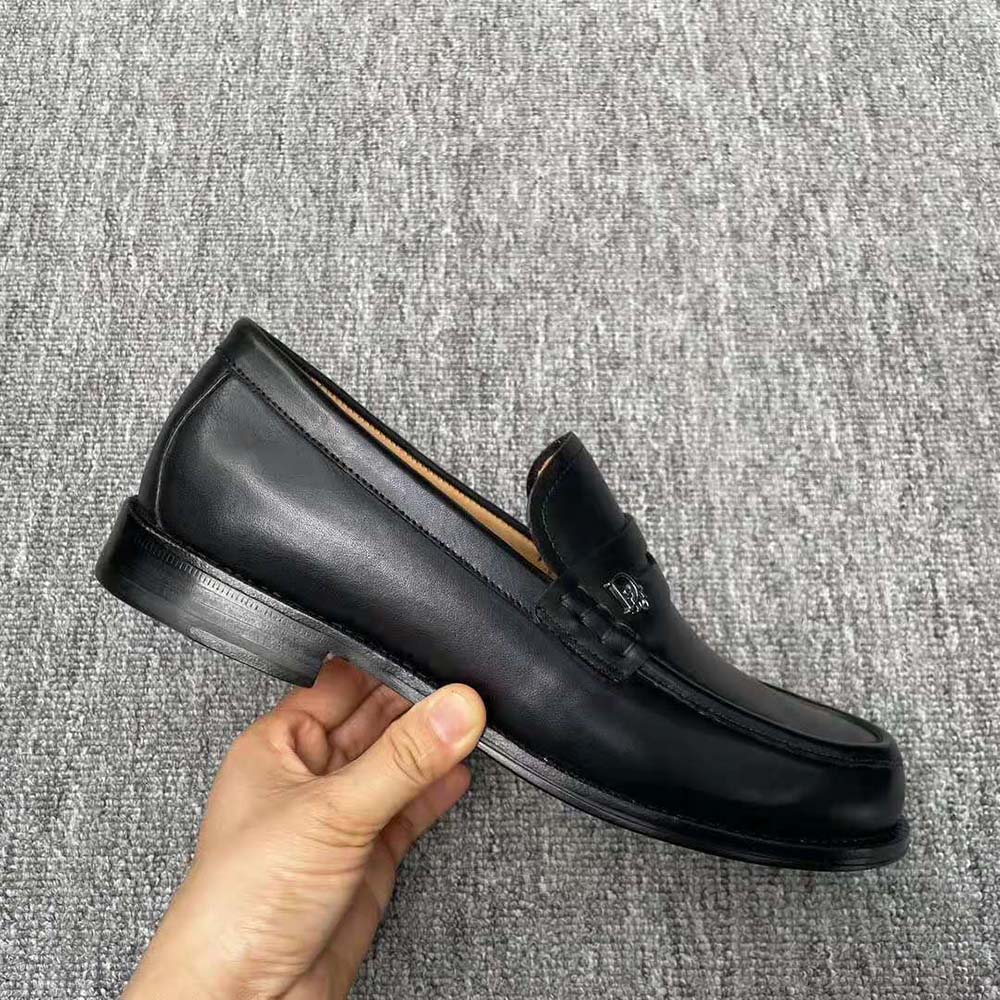 Dior Men Granville Loafer Black Smooth Calfskin - image 4