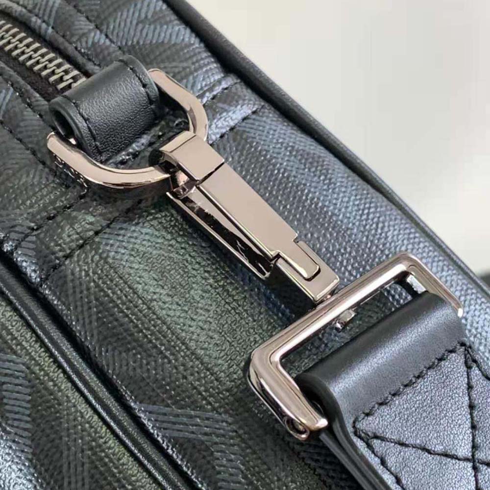 Dior Men Hit the Road Briefcase Black CD Diamond Canvas and Smooth Calfskin - image 9