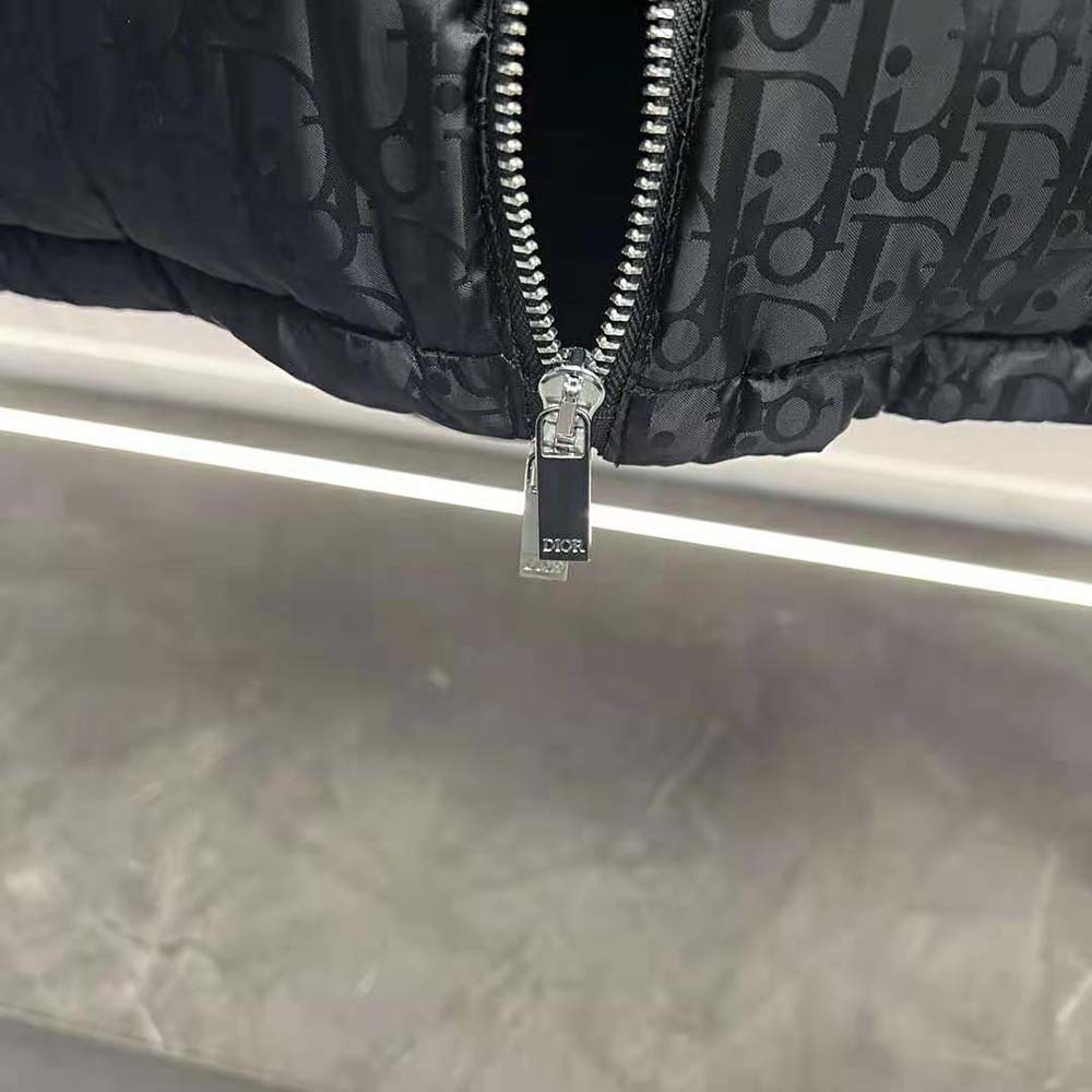 Dior Men Oblique Jacket Black Wool Knit - image 10