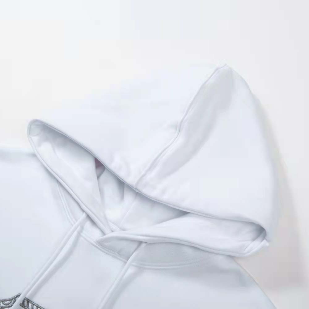 Side angle showing relaxed silhouette of Dior Women Christian Dior Couture Hoodie
