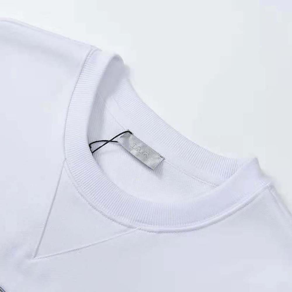 Dior Men Christian Dior Couture Sweatshirt White Cotton Fleece - image 7