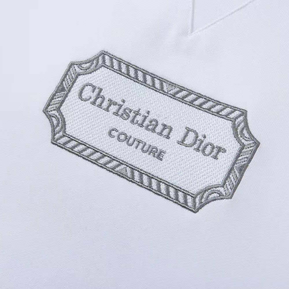 Dior Men Christian Dior Couture Sweatshirt White Cotton Fleece - image 4