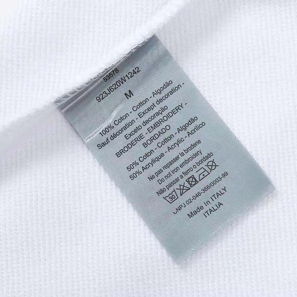 Dior Men Christian Dior Couture Sweatshirt White Cotton Fleece - image 9
