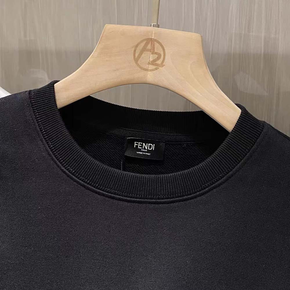 Fendi Women Black Wool Sweater-Black - image 6