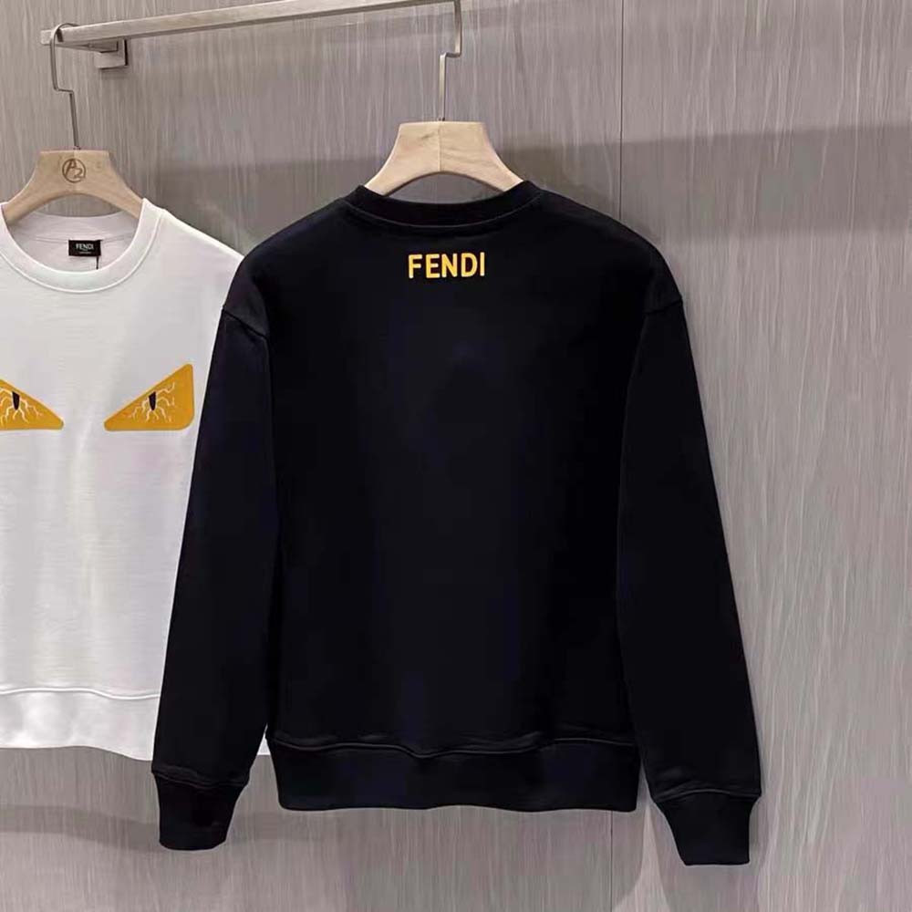 Fendi Women Black Wool Sweater-Black - image 4