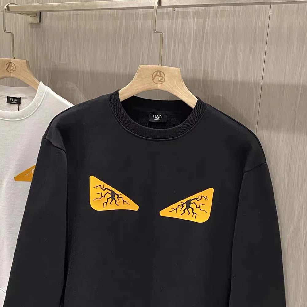 Fendi Women Black Wool Sweater-Black - image 5