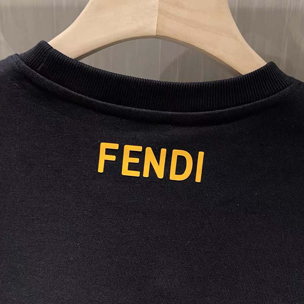 Fendi Women Black Wool Sweater-Black - image 7