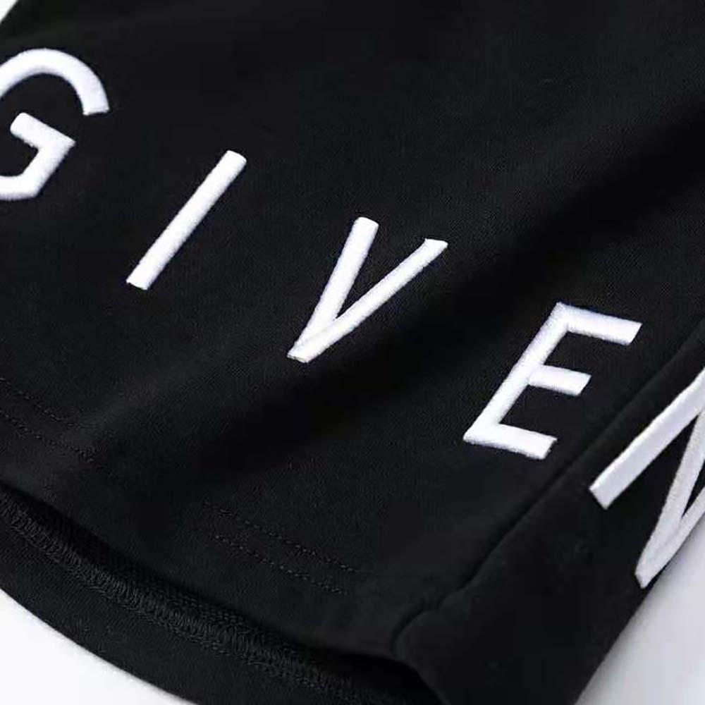 Givenchy Men Archetype Bermuda Shorts in Fleece-Black - image 9