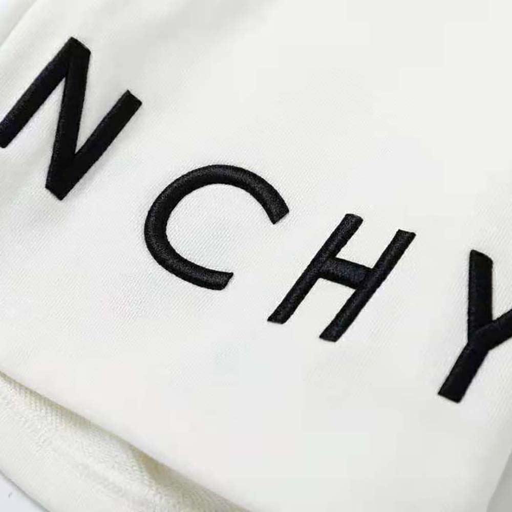 Givenchy Men Archetype Bermuda Shorts in Fleece-White - image 8