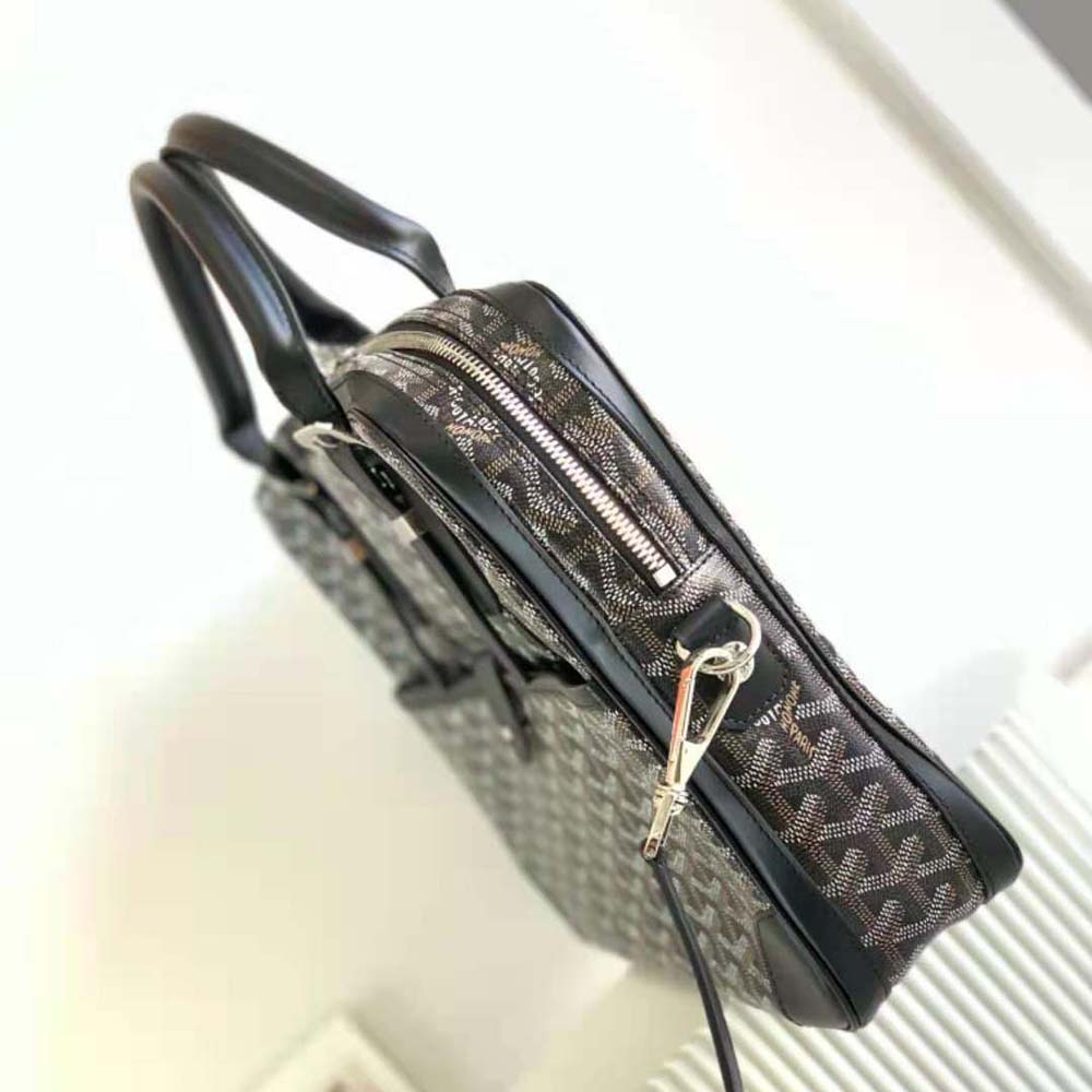 Goyard Women Ambassade MM Document Case-Black - image 4