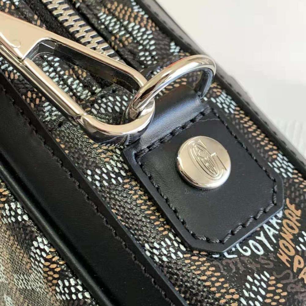 Goyard Women Ambassade MM Document Case-Black - image 7