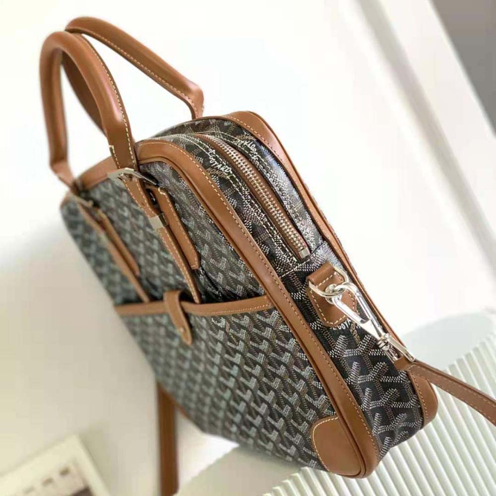 Goyard Women Ambassade MM Document Case-Brown - image 4