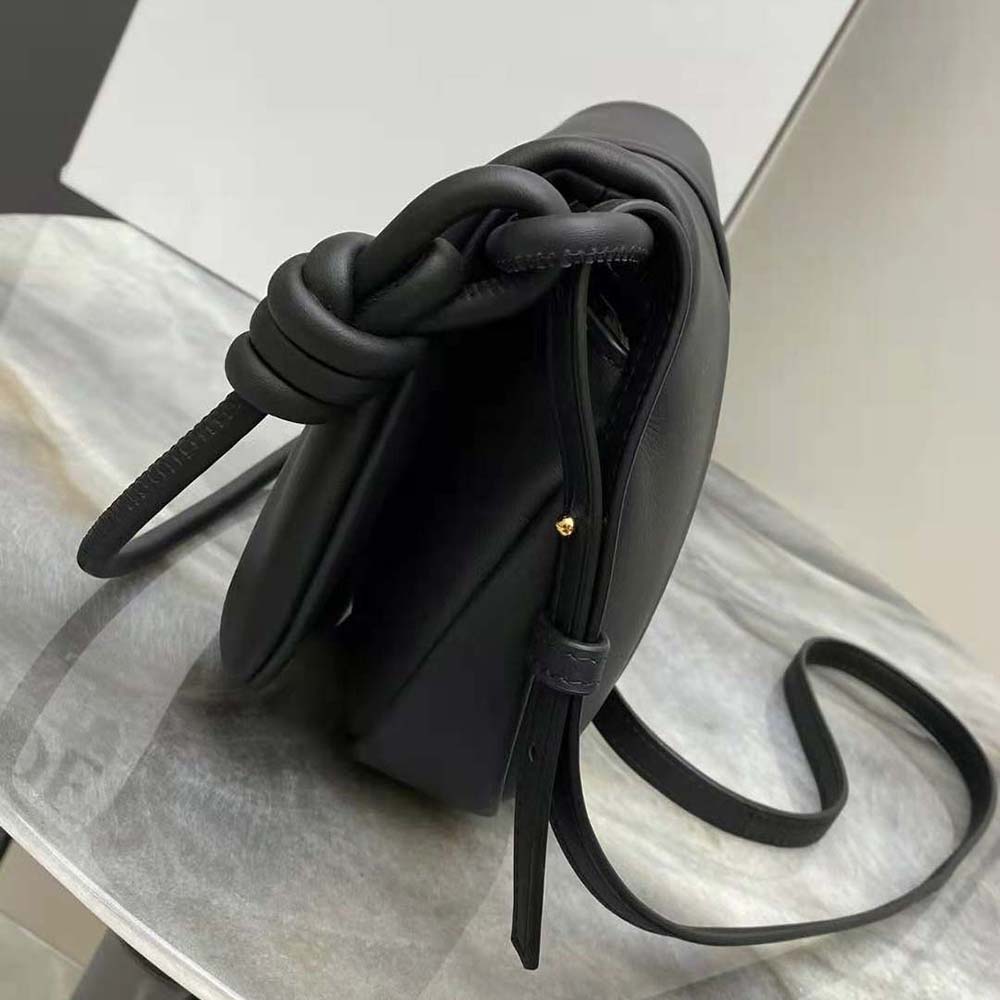 Loewe Women Paseo Satchel in Shiny Nappa Calfskin-Black - image 4