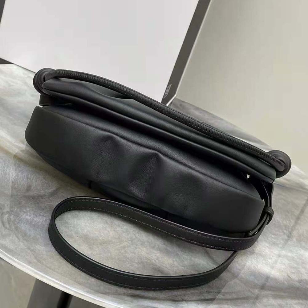 Loewe Women Paseo Satchel in Shiny Nappa Calfskin-Black - image 5