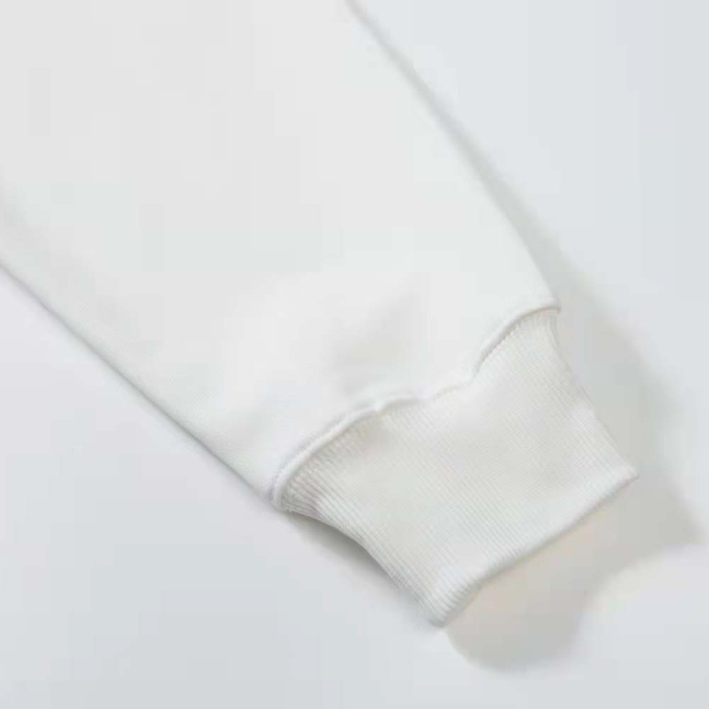 Loewe Men Relaxed Fit Hoodie in Cotton-White - image 5