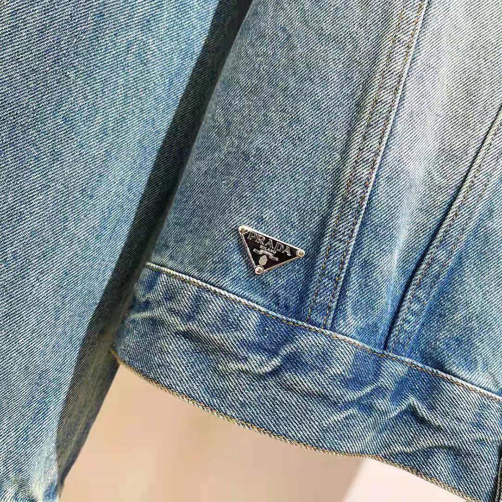 Prada Men Denim Blouson Jacket - image 8