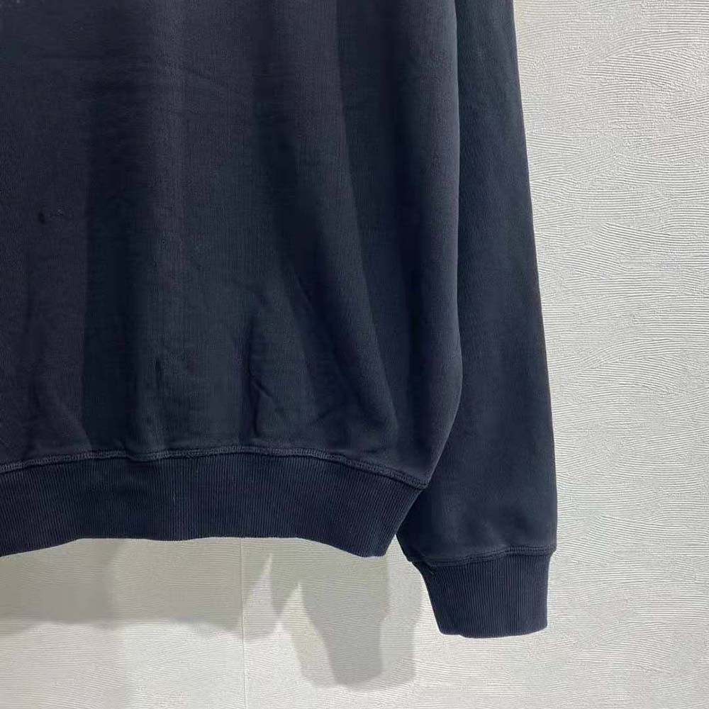 Prada Women Oversized Garment-dyed Cotton Sweatshirt - image 8