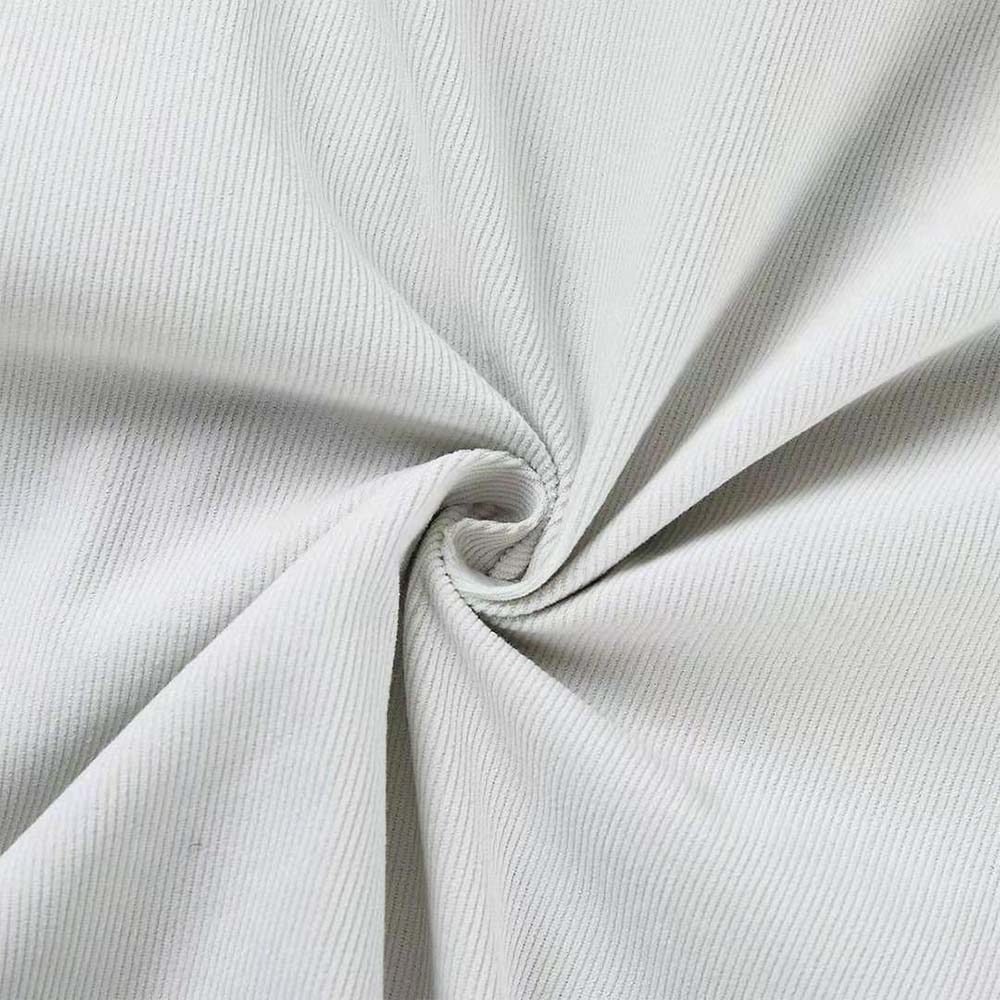Prada Men Pinwale Corduroy Shirt-White - image 9