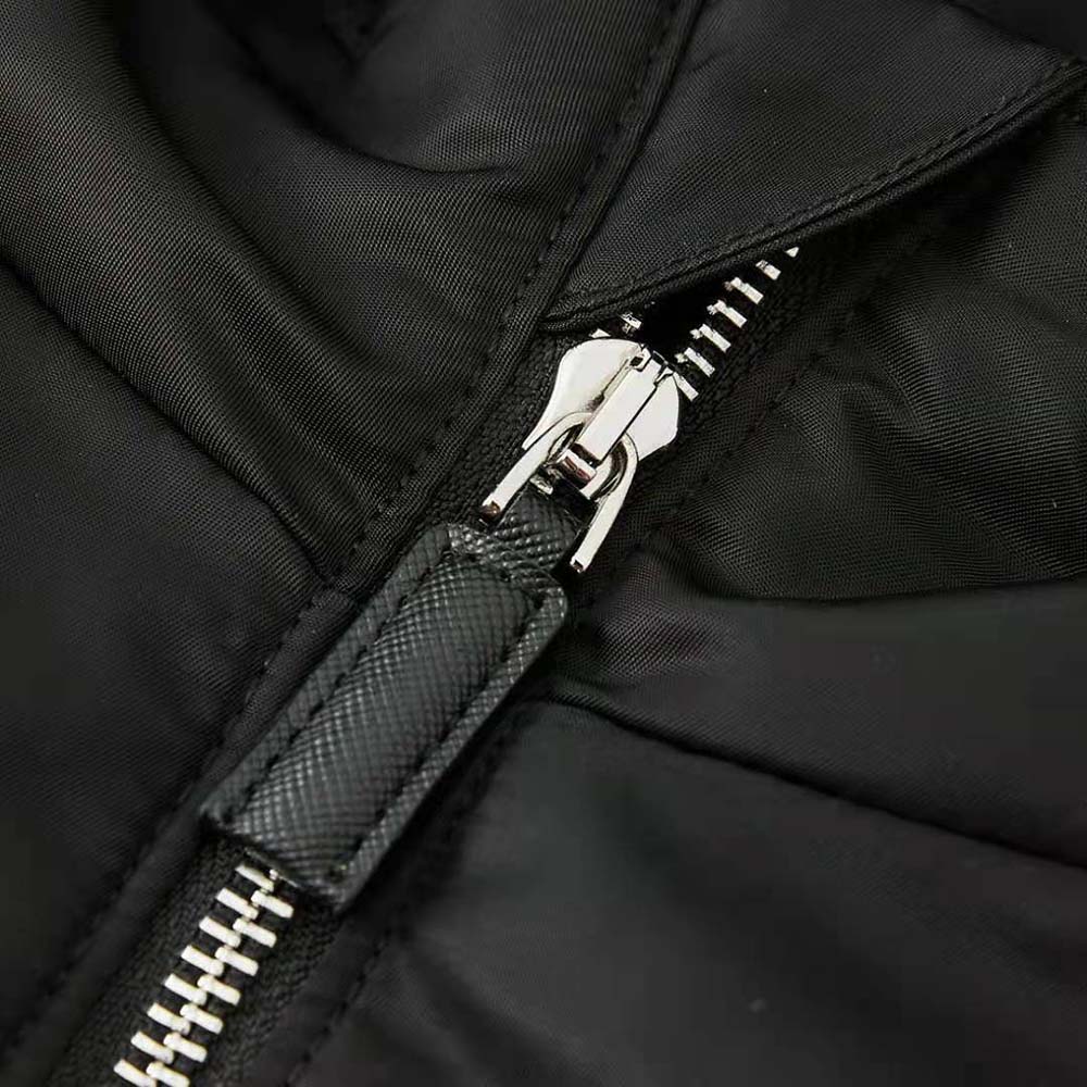 Prada Men Re-Nylon Blouson Jacket-Black - image 8