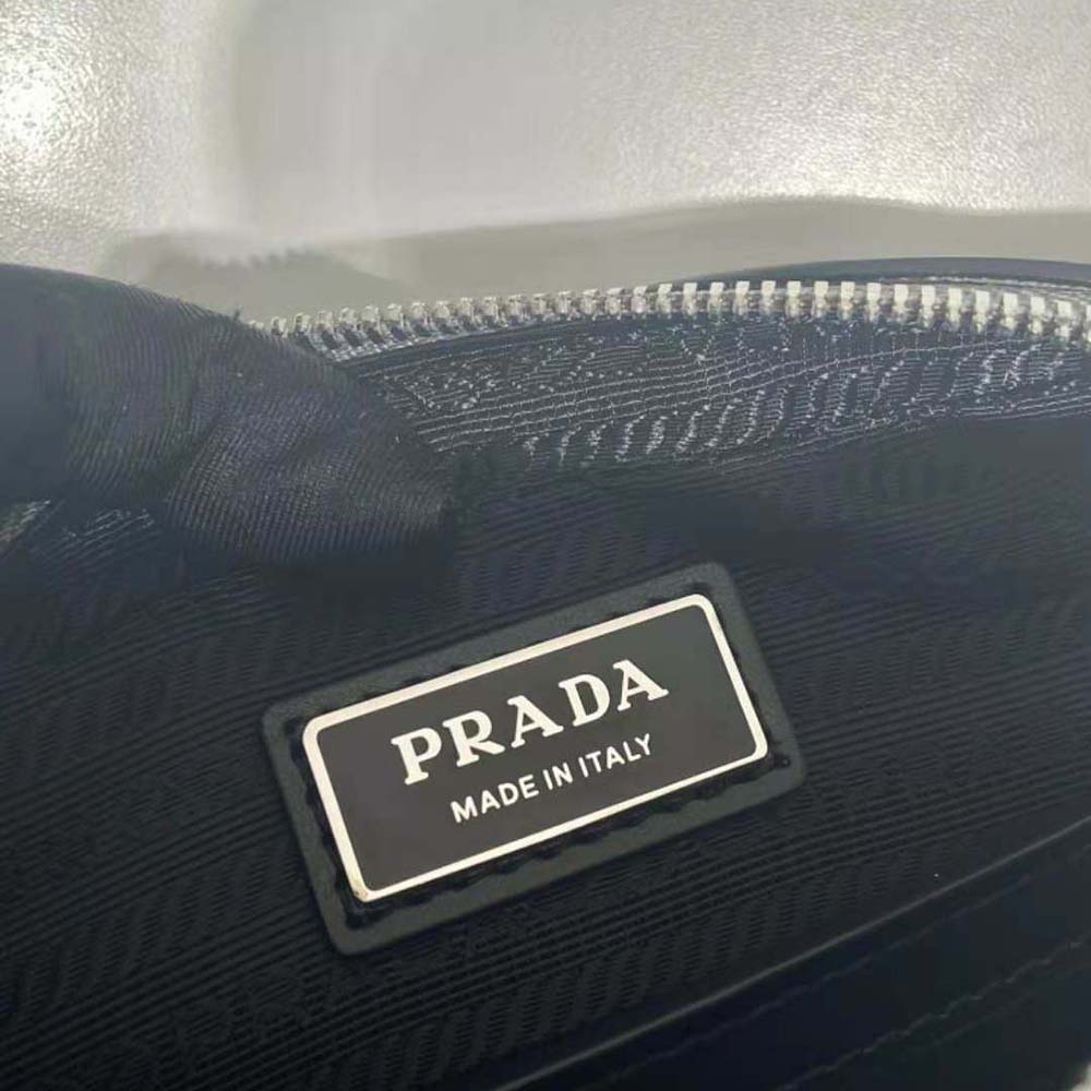 Prada Men Saffiano Leather Shoulder Bag-Gray - image 10