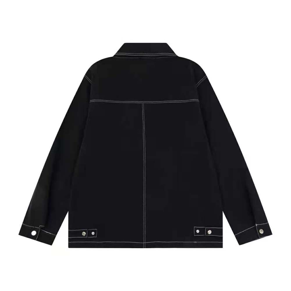 Prada Women Technical Fabric Blouson Jacket-Black - image 4
