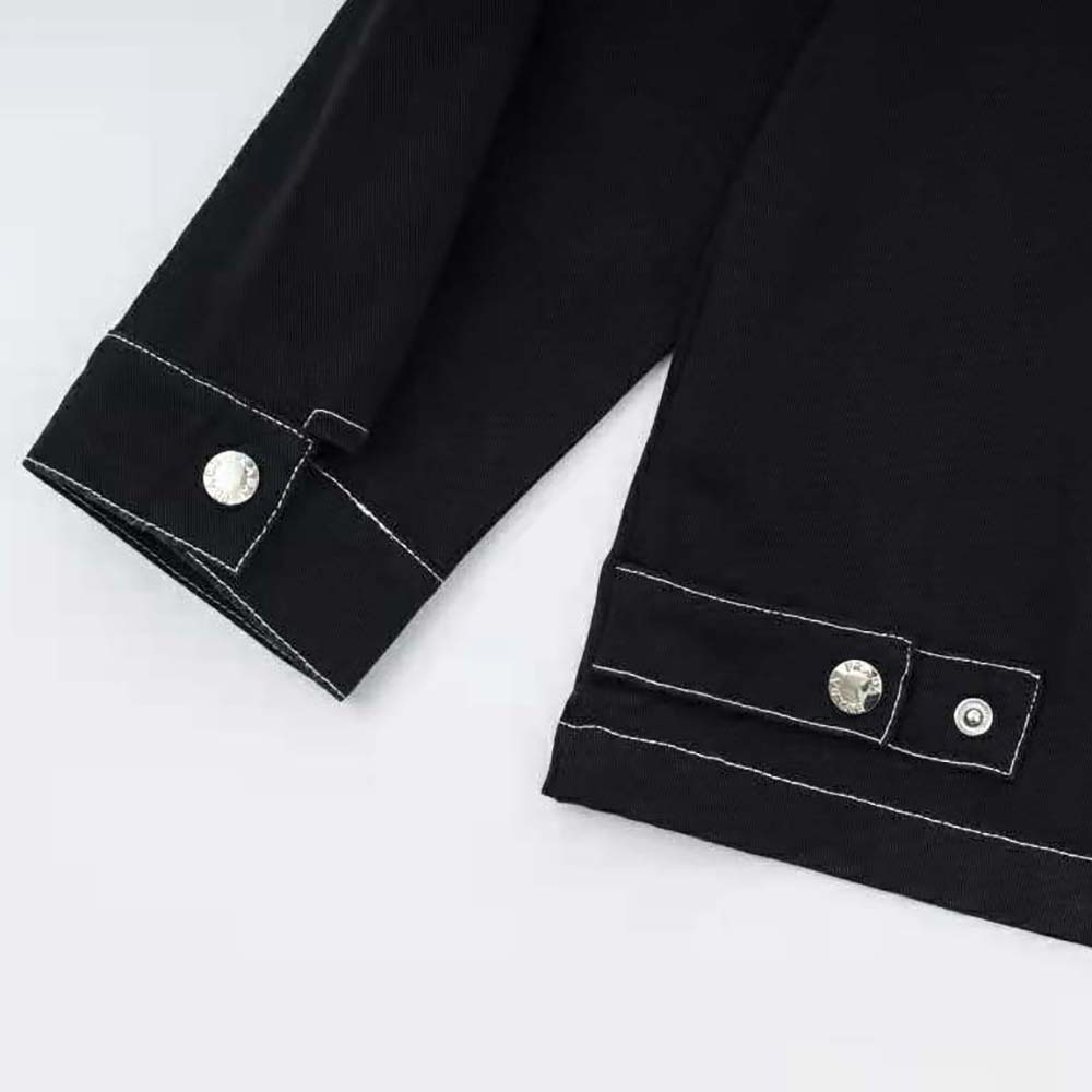 Prada Women Technical Fabric Blouson Jacket-Black - image 7