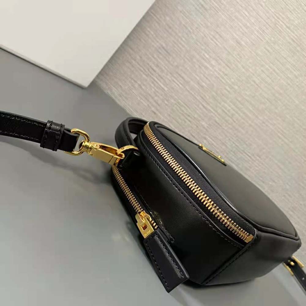 Prada Women Odette Leather Mini-bag-Black - image 8