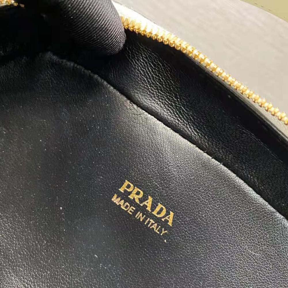 Prada Women Odette Leather Mini-bag-White - image 10