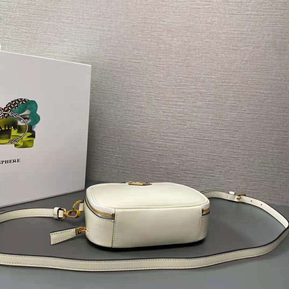 Prada Women Odette Leather Mini-bag-White - image 5
