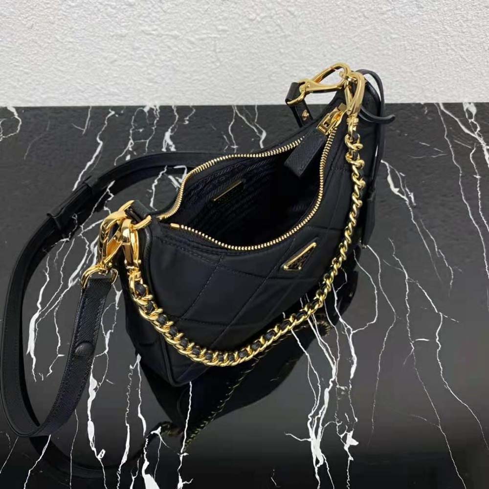 Prada Women Prada Re-Edition 1995 Chaîne Re-Nylon mini-bag-Black - image 8