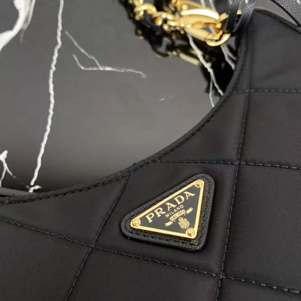 Prada Women Prada Re-Edition 1995 Chaîne Re-Nylon mini-bag-Black - image 9