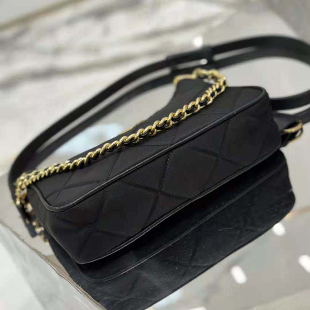 Prada Women Re-Edition 1995 Chaîne Re-Nylon Mini-bag-Black - image 9