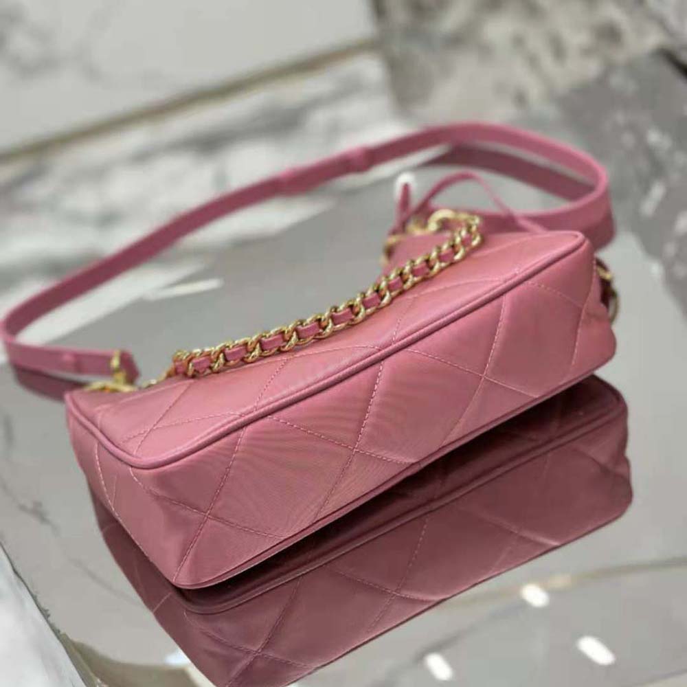 Prada Women Re-Edition 1995 Chaîne Re-Nylon Mini-bag-Pink - image 7