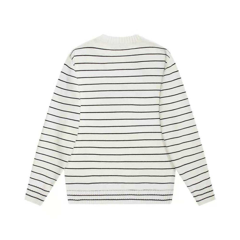 Side angle showing silhouette of Prada Women Wool and Cashmere Sweater