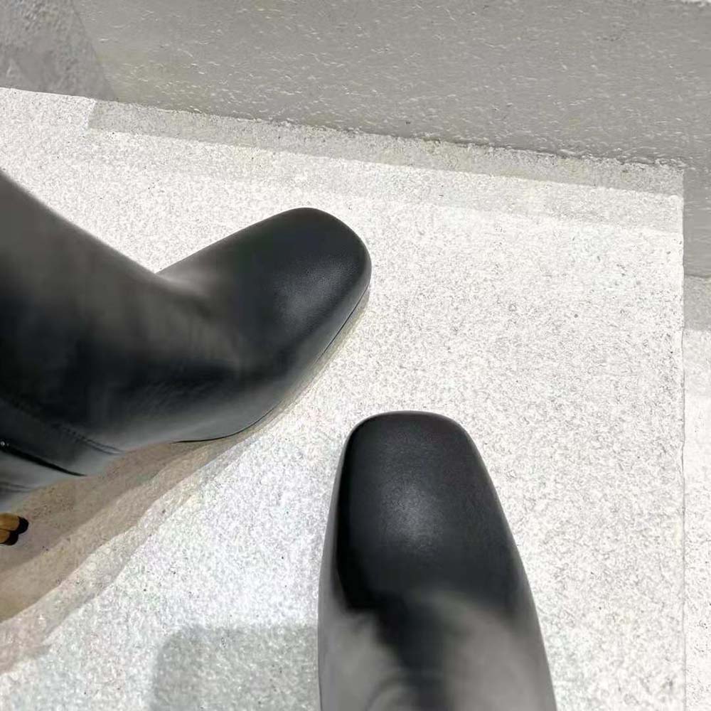 Bottega Veneta Women Knot Ankle Boot-Black - image 6