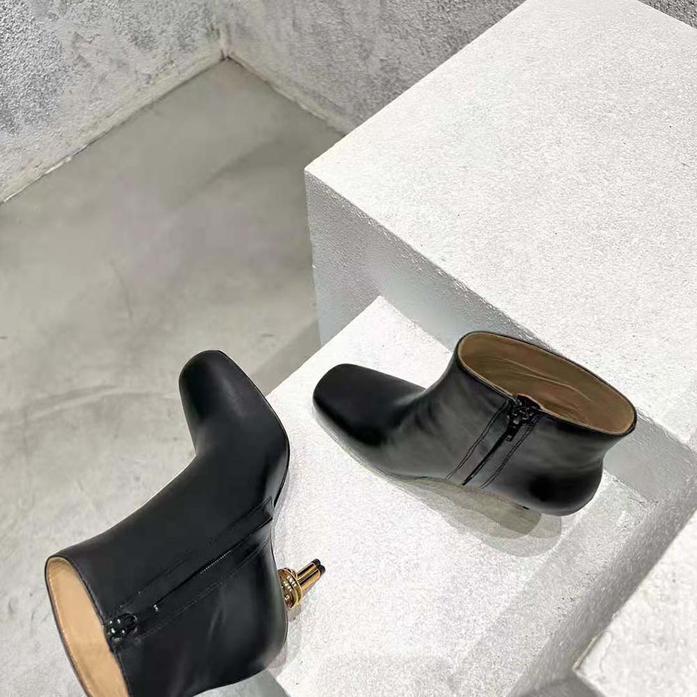 Bottega Veneta Women Knot Ankle Boot-Black - image 7