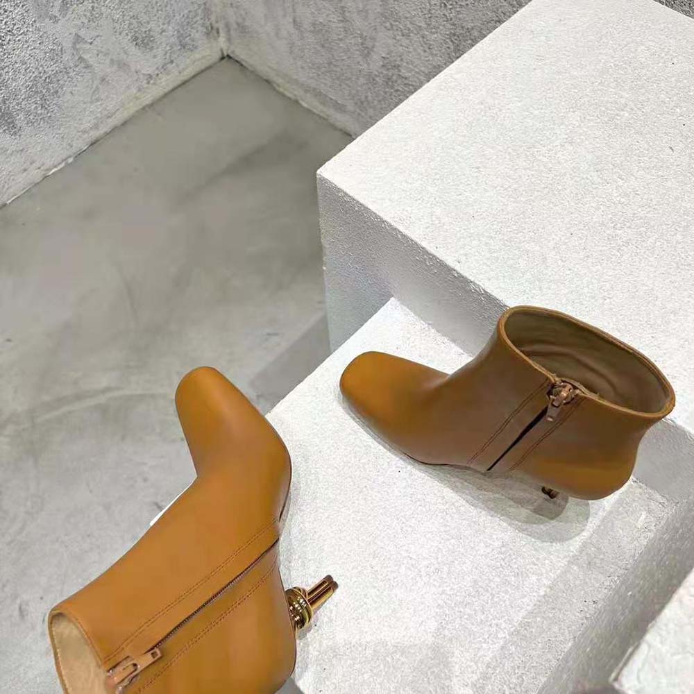 Bottega Veneta Women Knot Ankle Boot-Brown - image 6