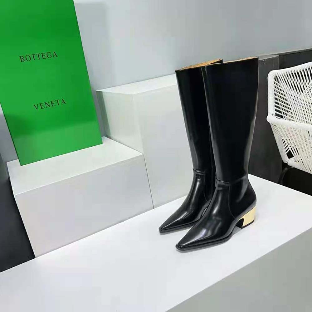 Bottega Veneta Women Tex Boot-Black - image 6