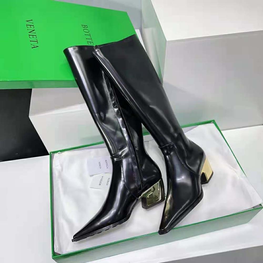 Bottega Veneta Women Tex Boot-Black - image 8