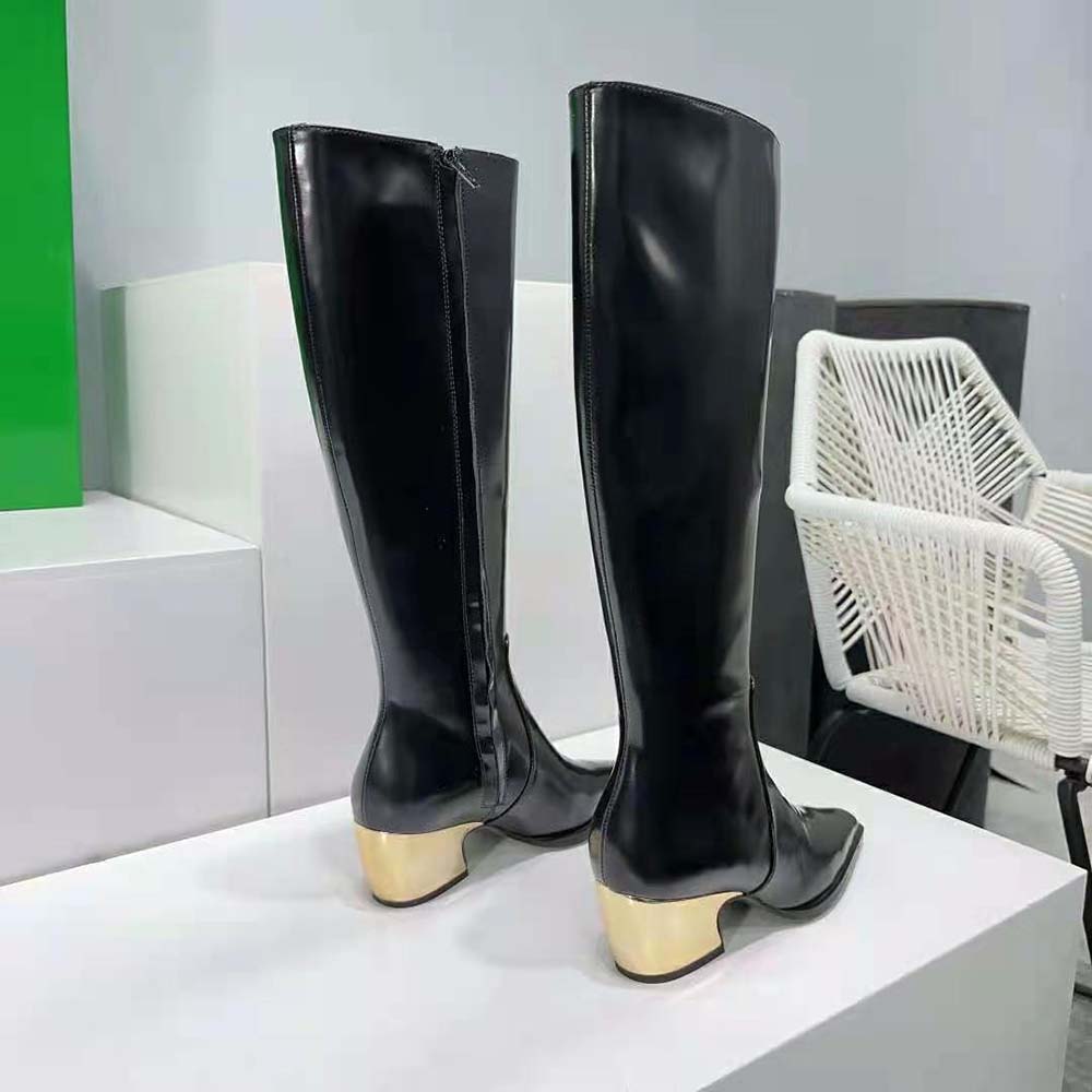 Bottega Veneta Women Tex Boot-Black - image 9