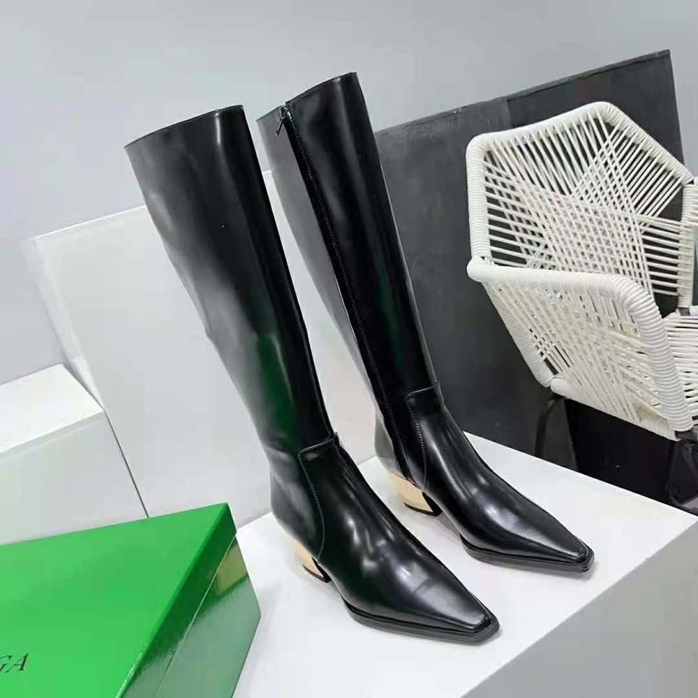 Bottega Veneta Women Tex Boot-Black - image 7