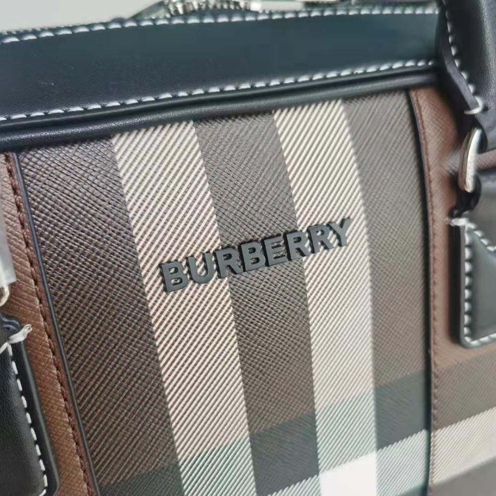 Burberry Men Ainsworth Briefcase-Brown - image 6