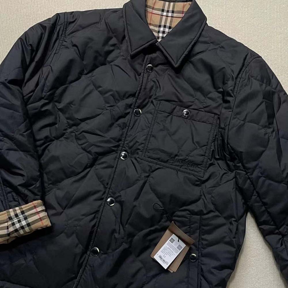 Burberry Men Reversible Thermoregulated Overshirt - image 4