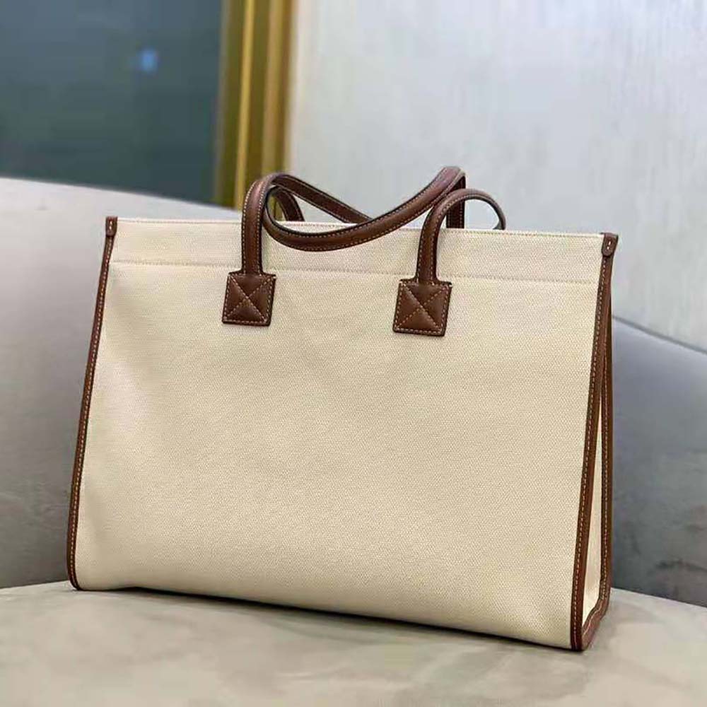 Burberry Women Medium Freya Tote-Beige - image 4